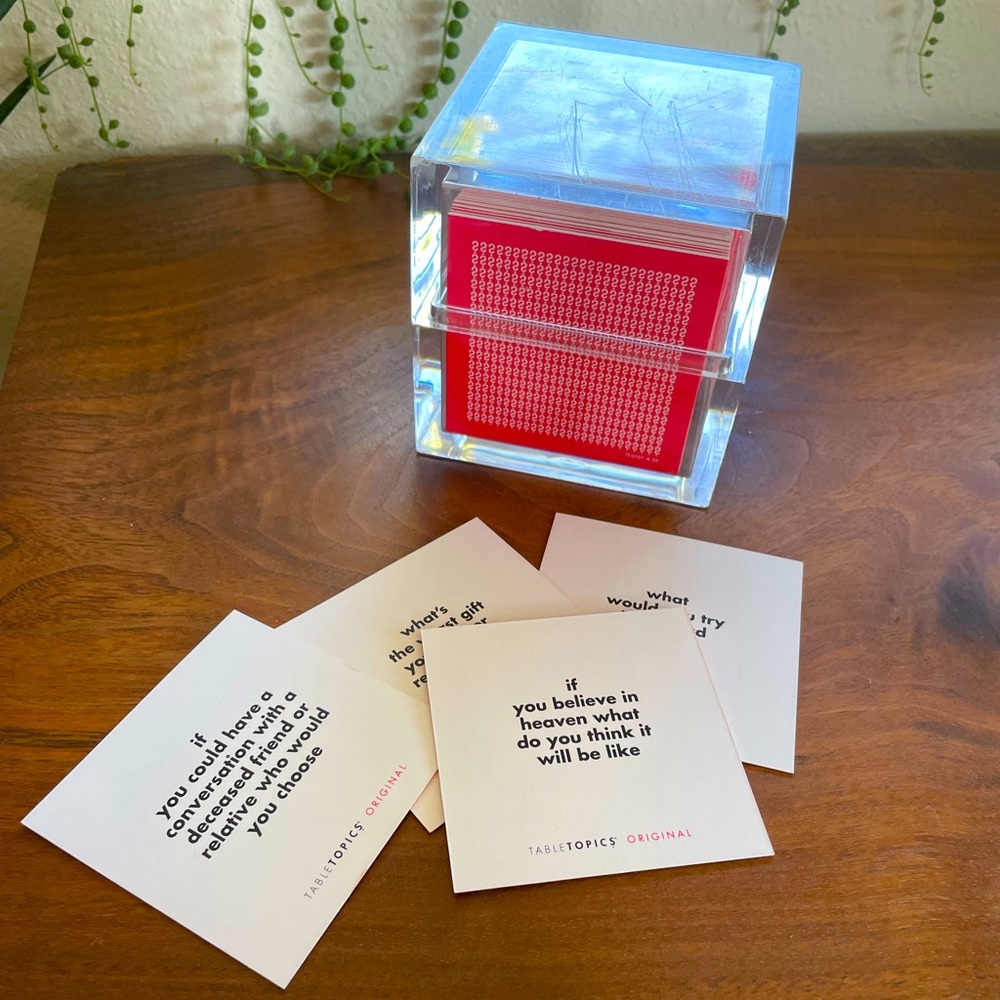 Original Table Topics Card Game